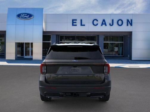 Agate Black Metallic 2026 Ford Explorer ST-Line