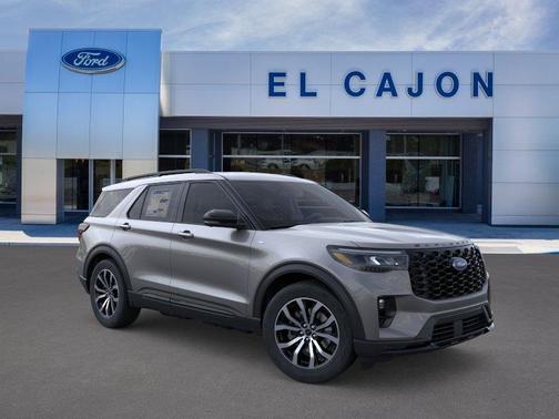 Carbonized Gray Metallic 2026 Ford Explorer ST-Line