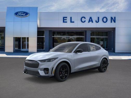 Glacier Gray Metallic 2025 Ford Mustang Mach-E GT