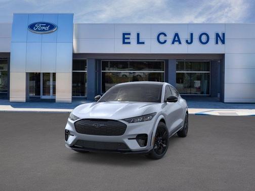 Glacier Gray Metallic 2025 Ford Mustang Mach-E GT