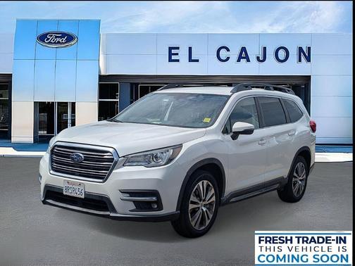 Crystal White Pearl 2020 Subaru Ascent Limited 8-Passenger