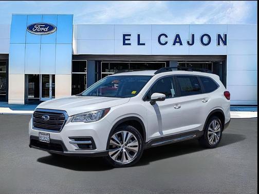 Crystal White Pearl 2020 Subaru Ascent Limited 8-Passenger
