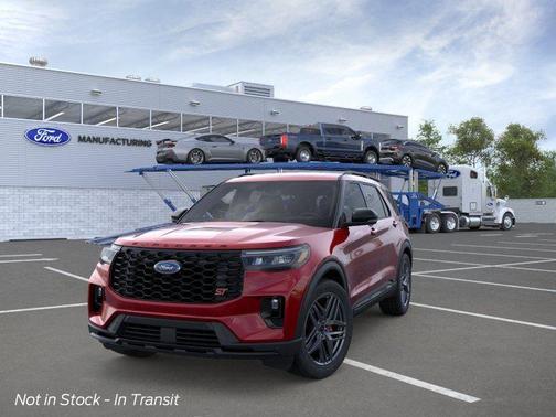 Rapid Red Metallic Tinted Clearcoat 2026 Ford Explorer ST