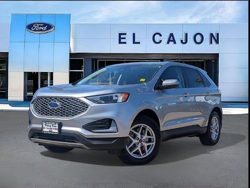 Iconic Silver Metallic 2024 Ford Edge SEL