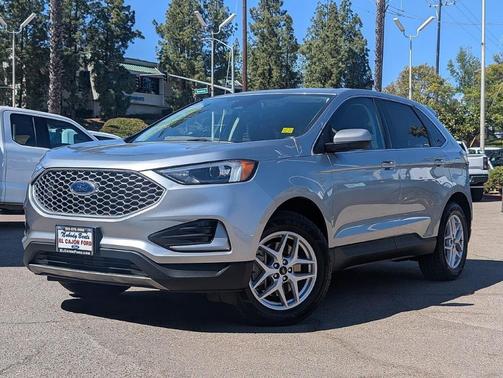 Iconic Silver Metallic 2024 Ford Edge SEL
