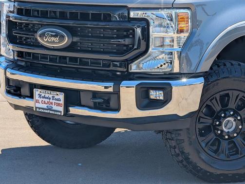 Gray 2022 Ford F-250 Lariat