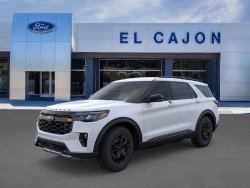 Space White Metallic 2026 Ford Explorer Tremor