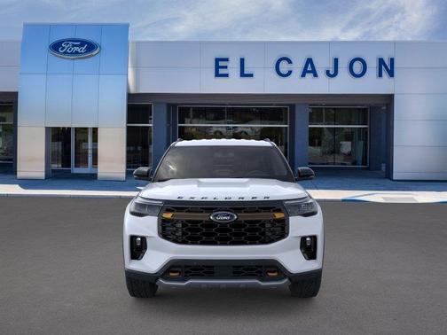 Space White Metallic 2026 Ford Explorer Tremor