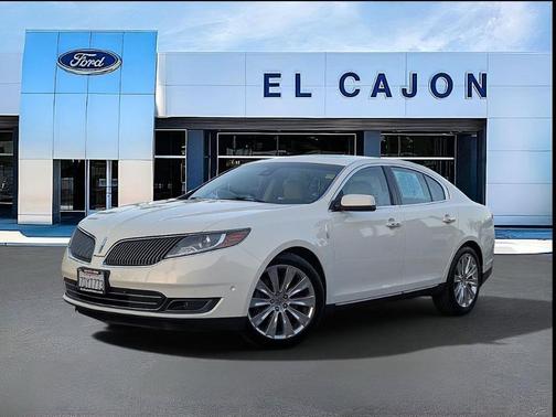 White Platinum Tri-Coat Metallic 2013 Lincoln MKS EcoBoost