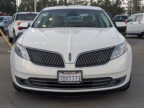 White Platinum Tri-Coat Metallic 2013 Lincoln MKS EcoBoost