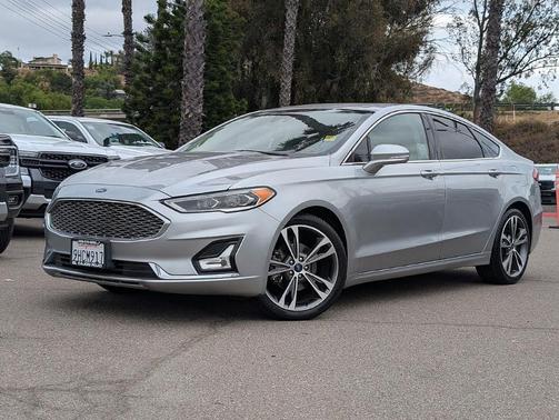 Iconic Silver Metallic 2020 Ford Fusion Titanium
