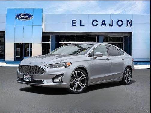 Iconic Silver Metallic 2020 Ford Fusion Titanium