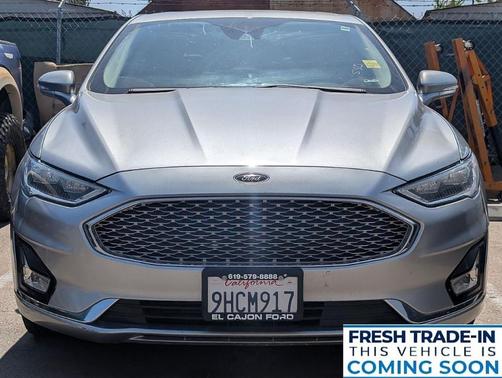 Iconic Silver Metallic 2020 Ford Fusion Titanium