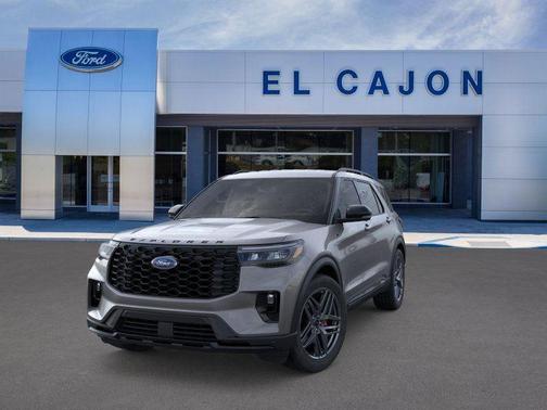 Carbonized Gray Metallic 2026 Ford Explorer ST-Line