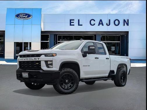 Summit White 2023 Chevrolet Silverado 2500 Custom