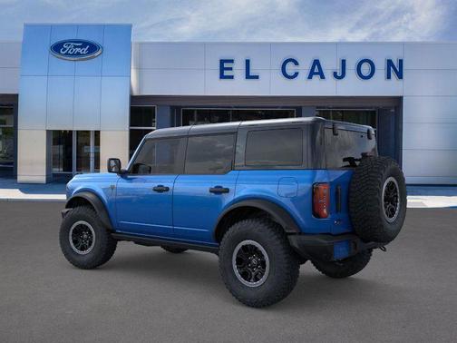 Velocity Blue Metallic 2026 Ford Bronco Badlands