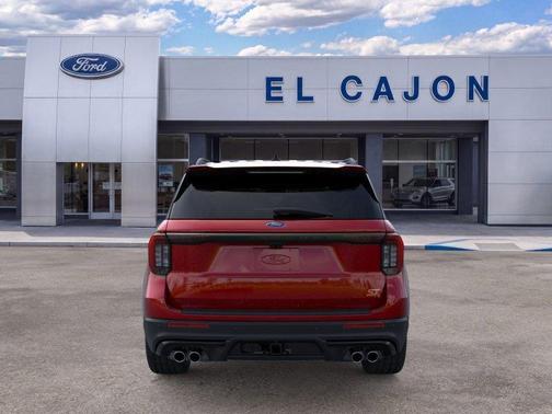 Rapid Red Metallic Tinted Clearcoat 2026 Ford Explorer ST