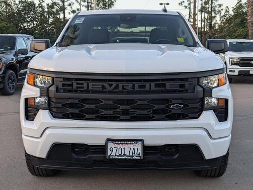 Summit White 2024 Chevrolet Silverado 1500 Custom
