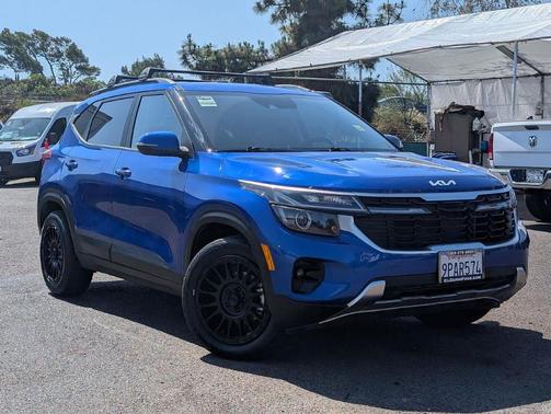 Neptune Blue 2025 Kia Seltos S