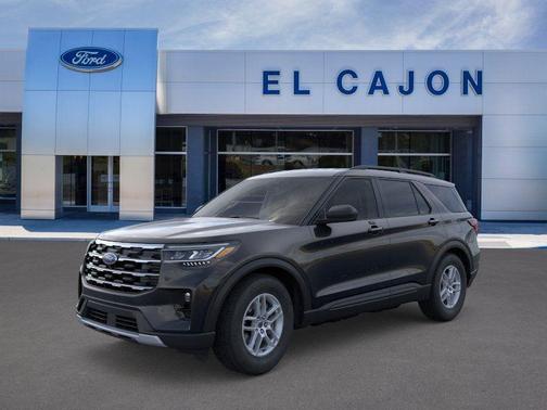 Agate Black Metallic 2026 Ford Explorer Active