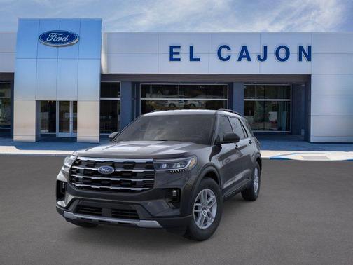 Agate Black Metallic 2026 Ford Explorer Active