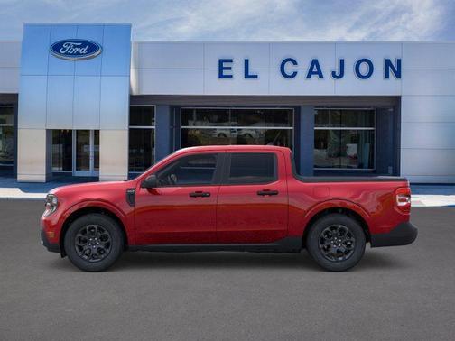 Red 2025 Ford Maverick XLT