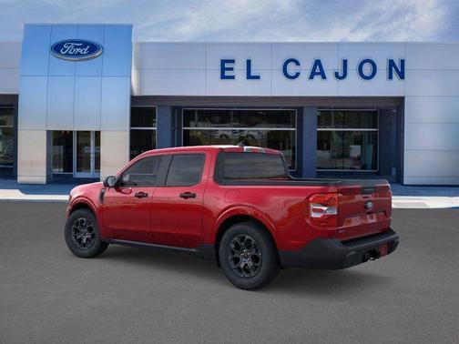 Red 2025 Ford Maverick XLT