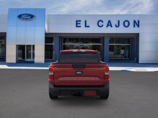 Red 2025 Ford Maverick XLT