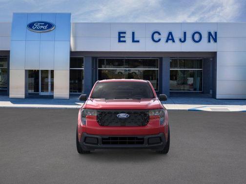 Red 2025 Ford Maverick XLT
