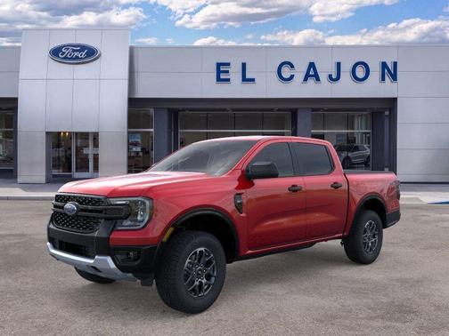 Ruby Red Metallic Tinted Clearcoat 2025 Ford Ranger XLT