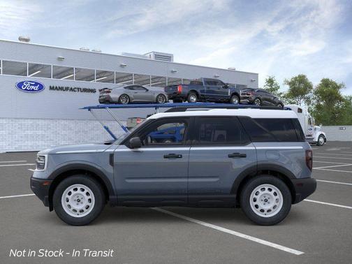 Azure Gray Metallic 2026 Ford Bronco Sport Heritage