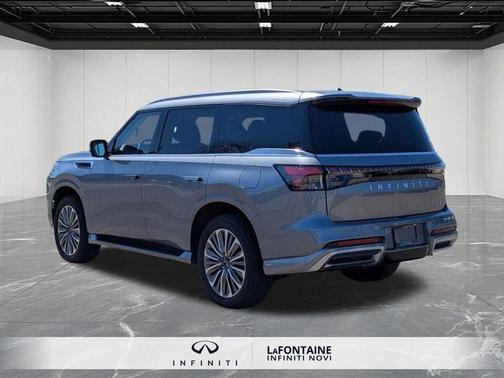 Gray 2025 INFINITI QX80 SENSORY