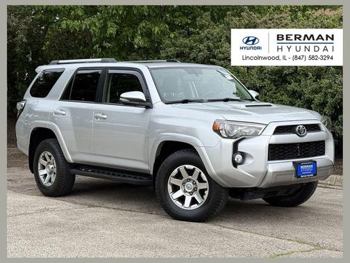 Classic Silver Metallic 2015 Toyota 4Runner Trail Premium