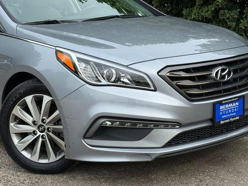 Shale Gray Metallic 2017 Hyundai SONATA Sport