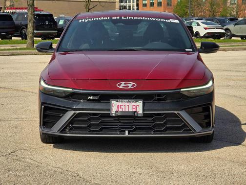 Ultimate Red 2025 Hyundai ELANTRA N Line