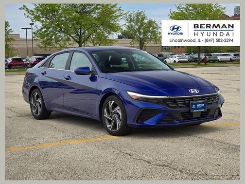 Intense Blue 2024 Hyundai ELANTRA SEL