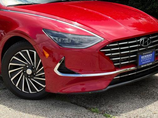 Calypso Red 2021 Hyundai SONATA Limited 2.0T