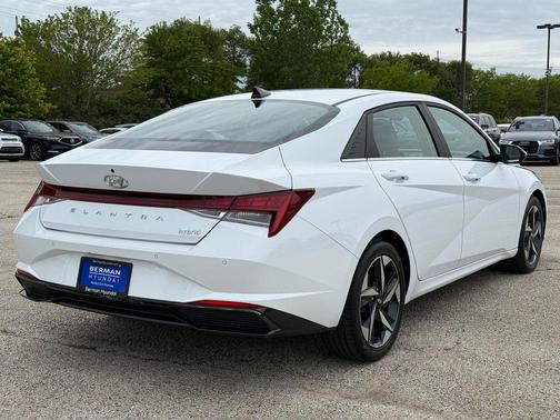Ceramic White 2023 Hyundai ELANTRA HEV Limited