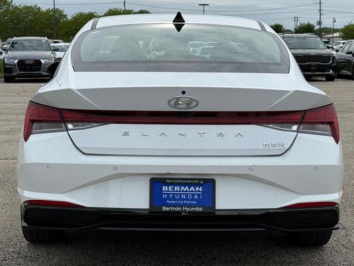 Ceramic White 2023 Hyundai ELANTRA HEV Limited
