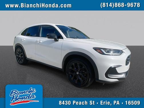 White 2024 Honda HR-V Sport