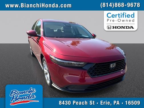 Radiant Red Metallic 2023 Honda Accord