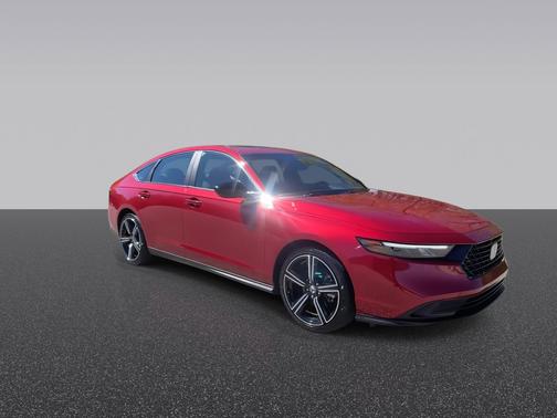 Radiant Red Metallic 2023 Honda Accord Hybrid