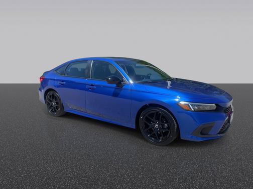 Aegean Blue Metallic 2024 Honda Civic