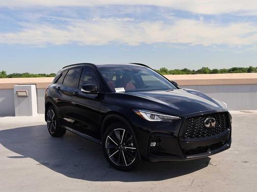 Black Obsidian 2025 INFINITI QX50 Sport AWD