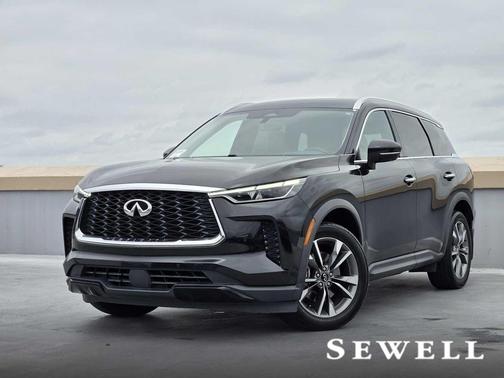 Mineral Black 2023 INFINITI QX60 Luxe
