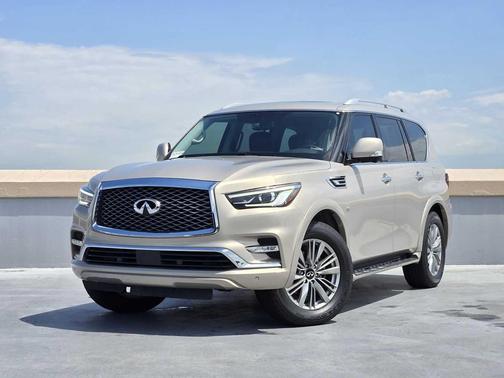 Champagne Quartz 2018 INFINITI QX80 Base