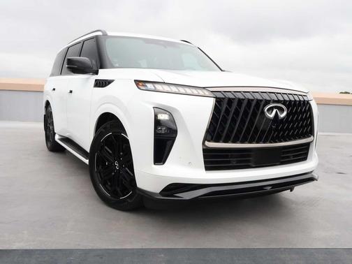 Radiant White 2026 INFINITI QX80 SPORT AWD