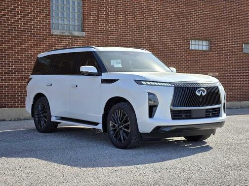 Radiant White 2026 INFINITI QX80 AUTOGRAPH AWD