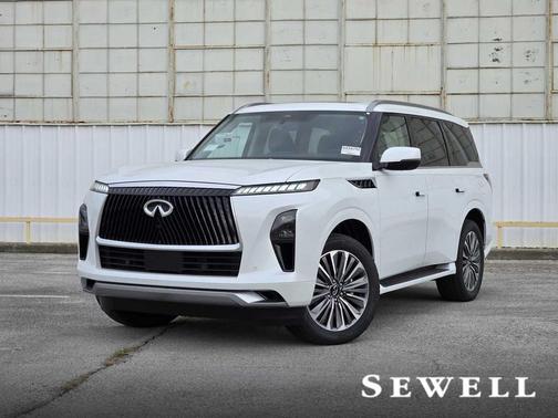 Radiant White 2026 INFINITI QX80 Luxe