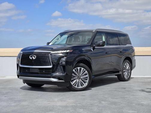 Mineral Black 2025 INFINITI QX80 SENSORY AWD